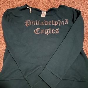 Victoria secret pink Philadelphia eagles sweatshirt